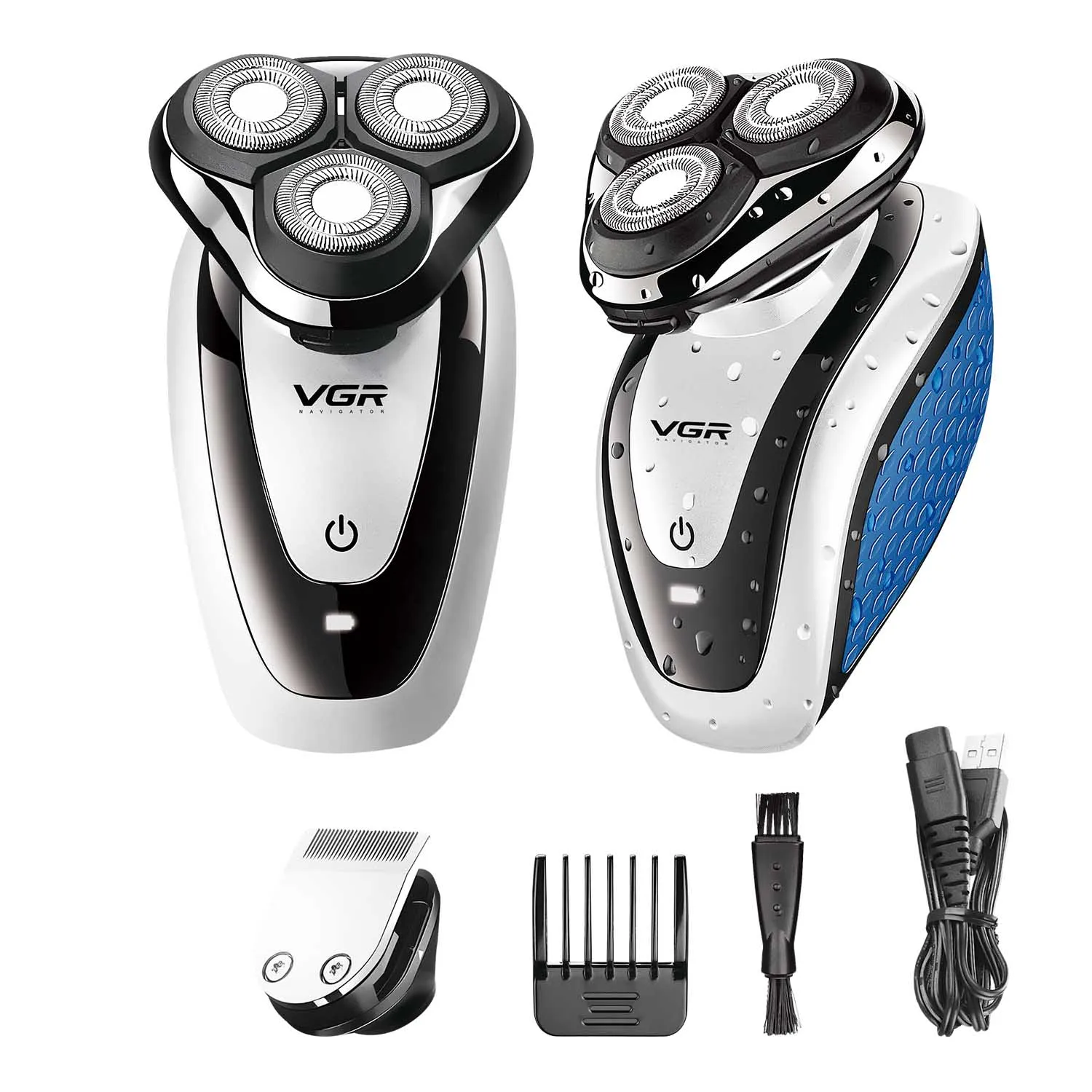 GM6596 Hair Trimmer Set Electric Nose Beard Hair Trimmer Shaver 4 in 1 Grooming Suit For man