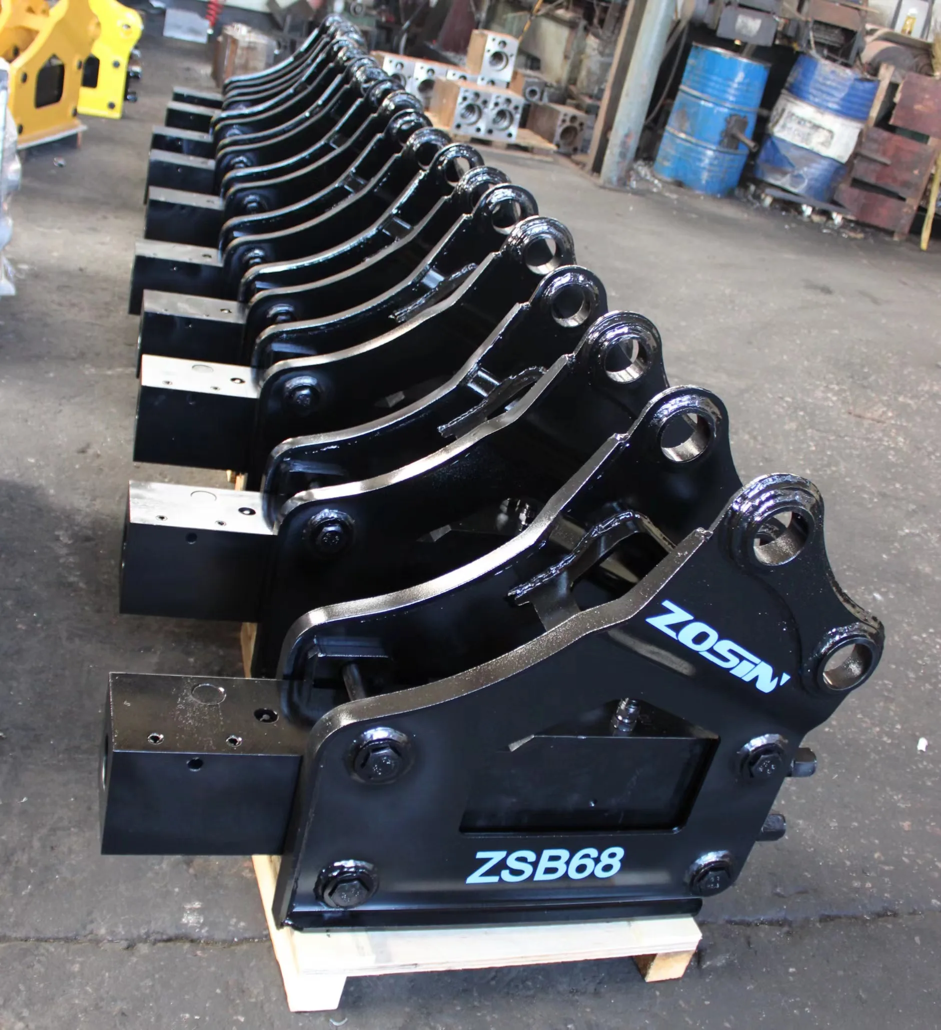 ZOSIN hydeaulic breaker  hammer hydraulic hydraulic post driver for excavator for skid steer loader