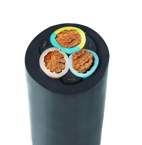 Flexible horn7f h07m-f rubber 2 3 4 core sheath power cable