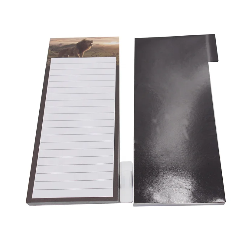 New Arrivals Custom Fridge Magnet Note Pad Notepad Film Magnetic Sticky Note Sticky Note Memo Pad