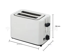 110V US plug 2 slices extra-wide electric bread toasters for kitchen