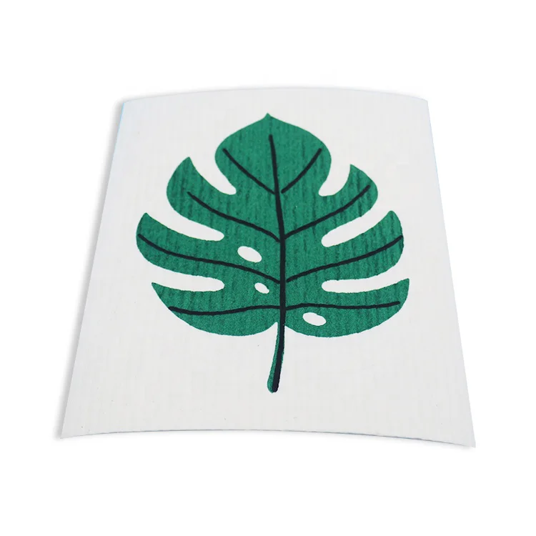 2022 hot sale popular cleaning cloth swedish clothes cellulose sponge cloth