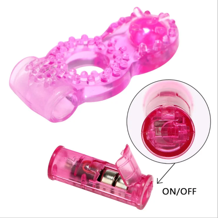 Triple Vibrator Ring Massage Stick Masturbation Lasting Delay Cocking Stimulate Utensils Massage Clitoris Anal Vibration for Men