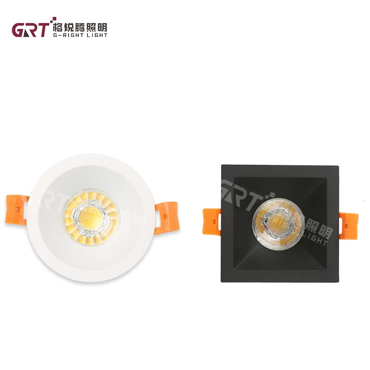 Top Quality Indoor Lighting Round Recessed Anti-Glare Smd Cob Led Ceiling Downlight
