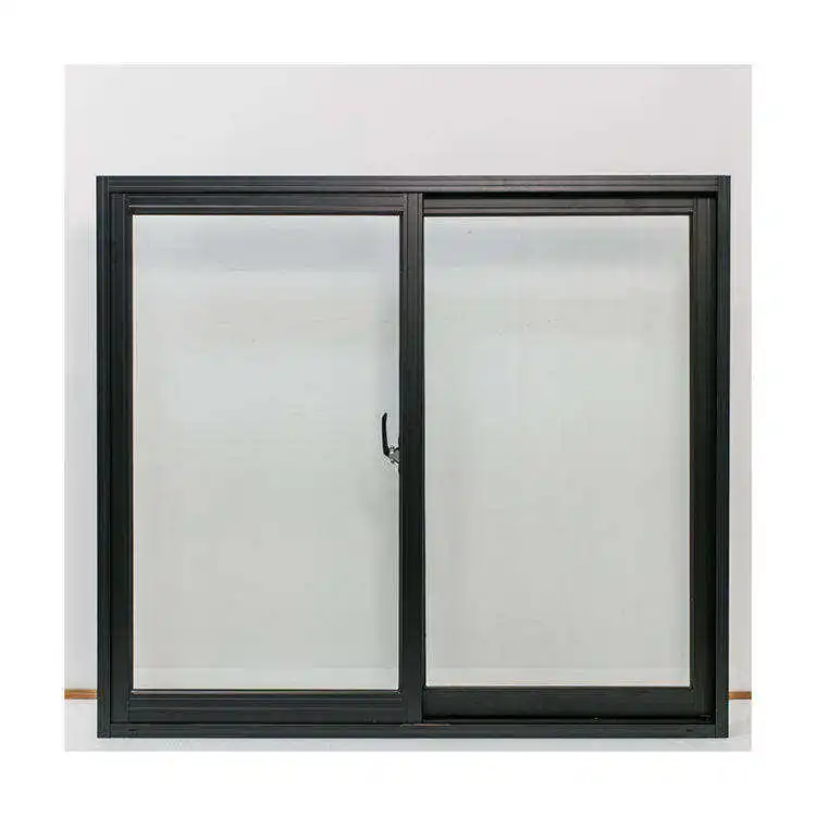 Дешевая цена 2 панели раздвижные окна Замбия алюминиевые для дома