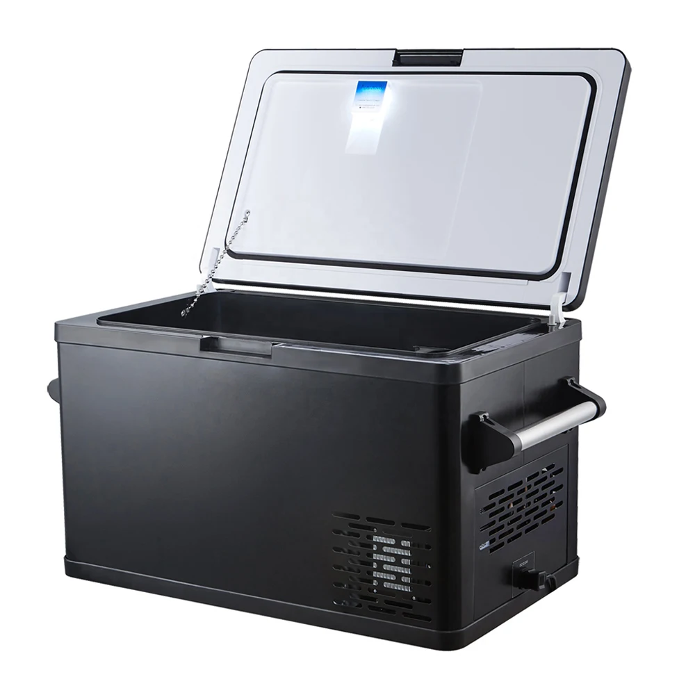 Electric Cooler 35L 42L 50L Portable Refrigerator Dual Zone Compressor Fridges for Home and Car