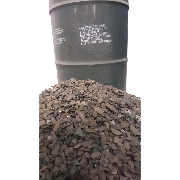 Карбид кальция для промышленного использования 7-15 мм
