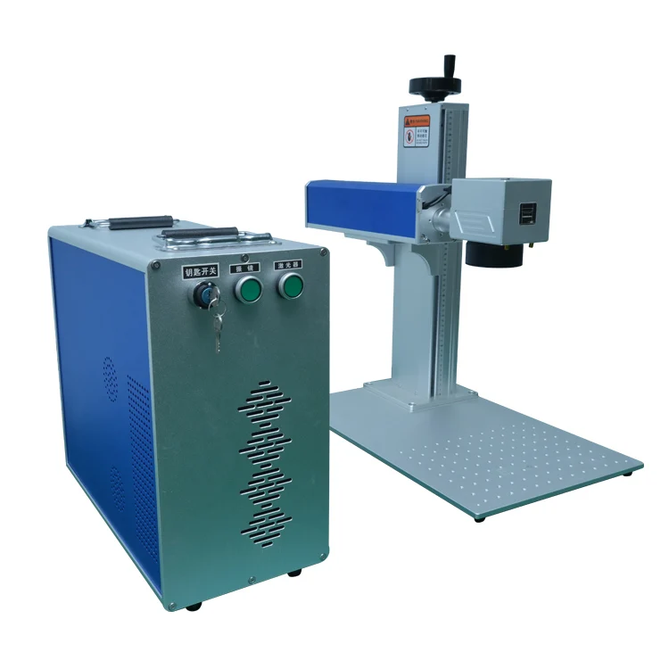 Factory Price 20W 30W 50W 100W Portable Fiber Laser Marking Machine for Metal Jewelry Glass Fiber Engraving Machine