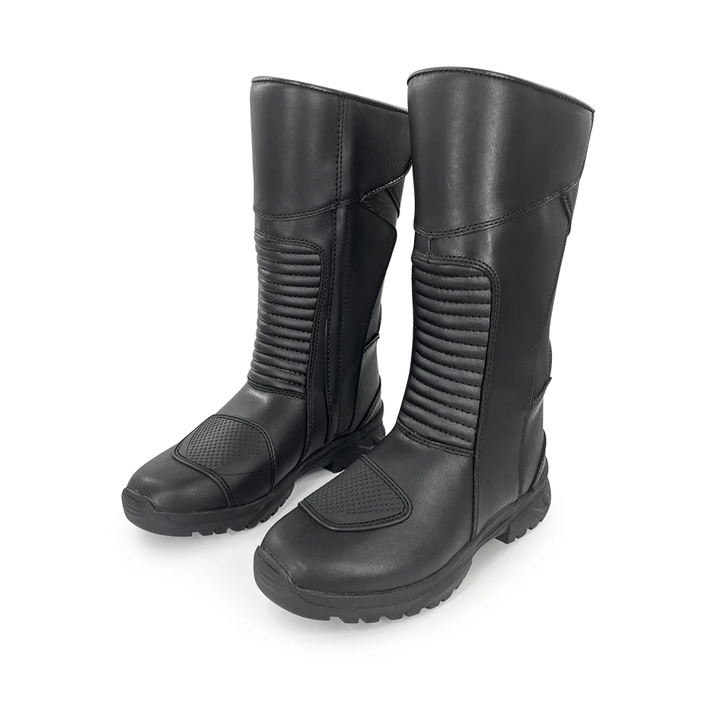 Мотоциклетная обувь для езды на мотоцикле Botas Para Moto Safety Touring Мужские Водонепроницаемые кожаные гоночные ботинки защита