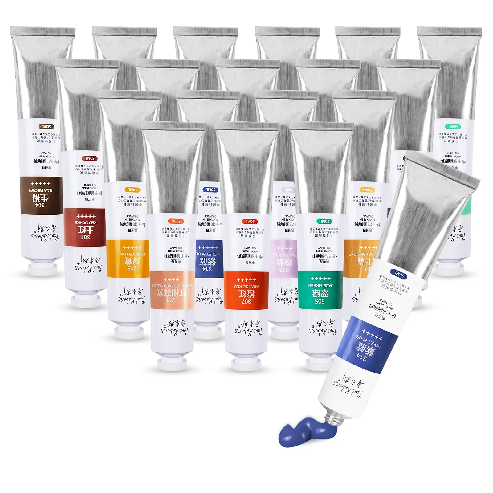 Customizable Fine Quality Artist Oil Paint Set For Canvas Wall Art Oil Painting