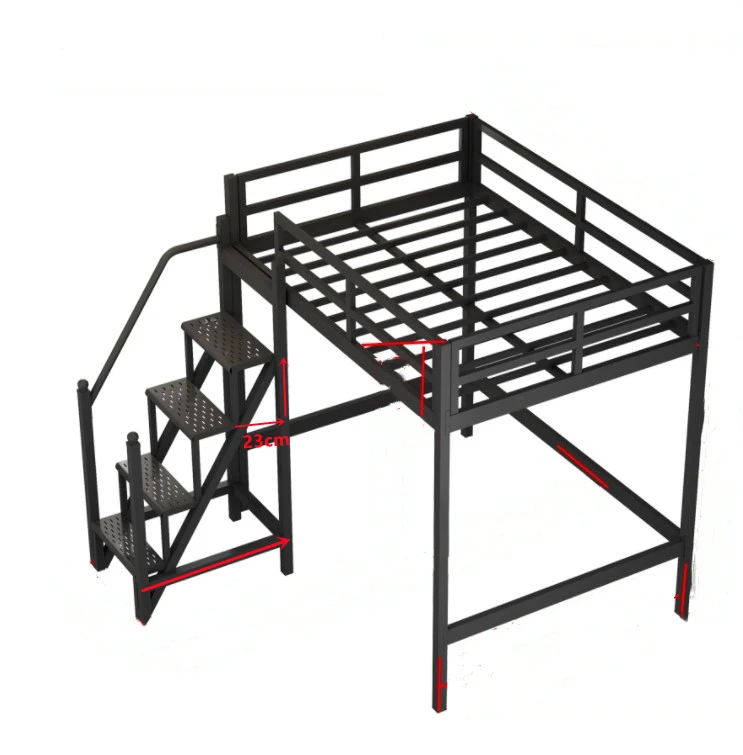 Customized Bedroom Modern Hotel Furniture Table Storage Slide  Adult King Size Industry floating Loft Kids Queen Bunk Bed Frame