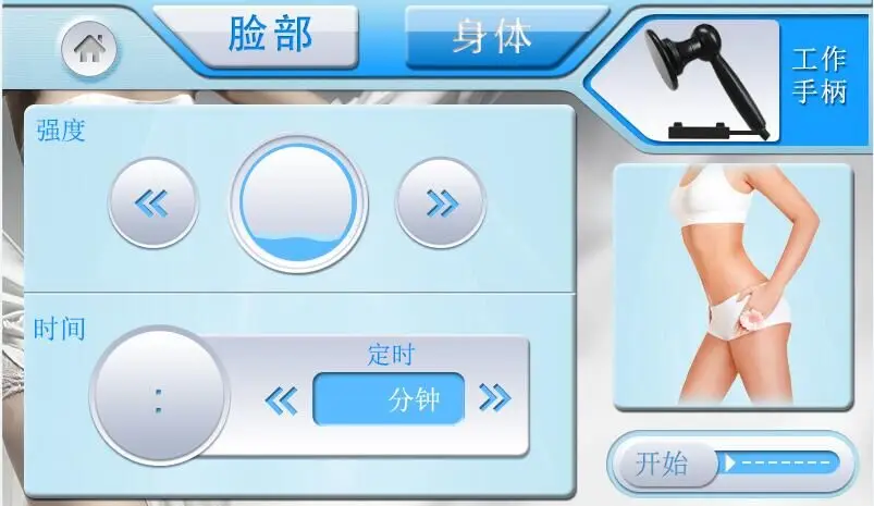 OEM High-Efficient Portable RF Face And Body Lifting Massager Radiofrequency Monopolar Mono Polar Device For Spa Use