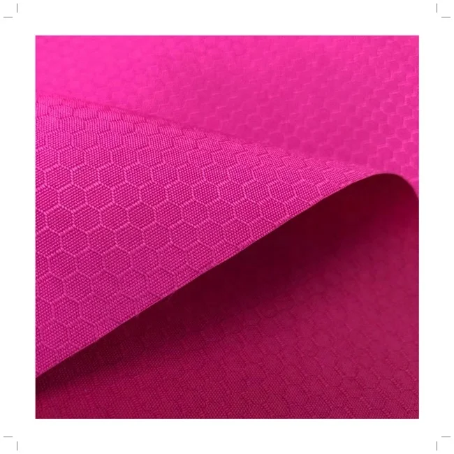 100% Polyester DTY Anti-bacteria 300D Football Rip-stop Oxford PU Coating Waterproof Tent Fabric