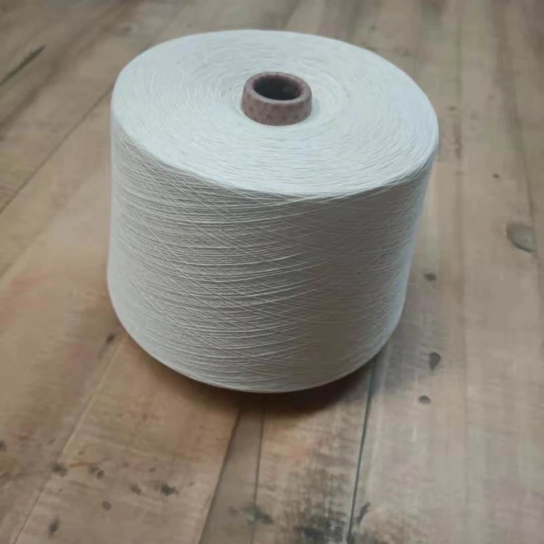 100% Carded Cotton Yarn 20/1 Ring Spun Yarn Cotton Made In China