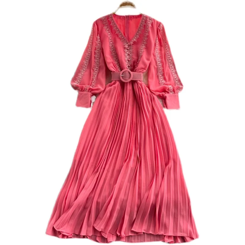 Женская одежда, красные костюмы, четыре размера, лен, хлопок, для офиса