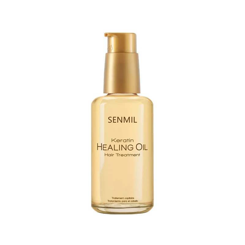 Customized Private Label Pure Keratin Hair Treatment Healing Oil For Hair