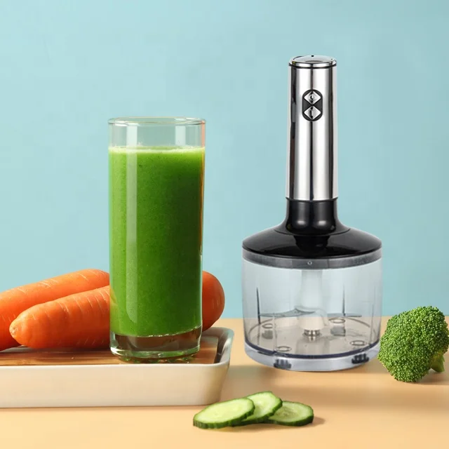 
Immersion Blender 2-speed Hand Blender Multi-function Stick Blender Mixer With Chopper Whisk Beaker For Smoothie And Sauce 