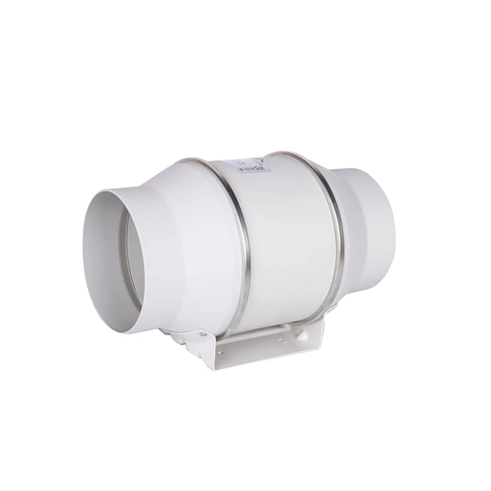 HVAC System Axial Ventilation Exhaust Plastic Small 100mm AC Silent 4 inch Electric 220v in line duct fan