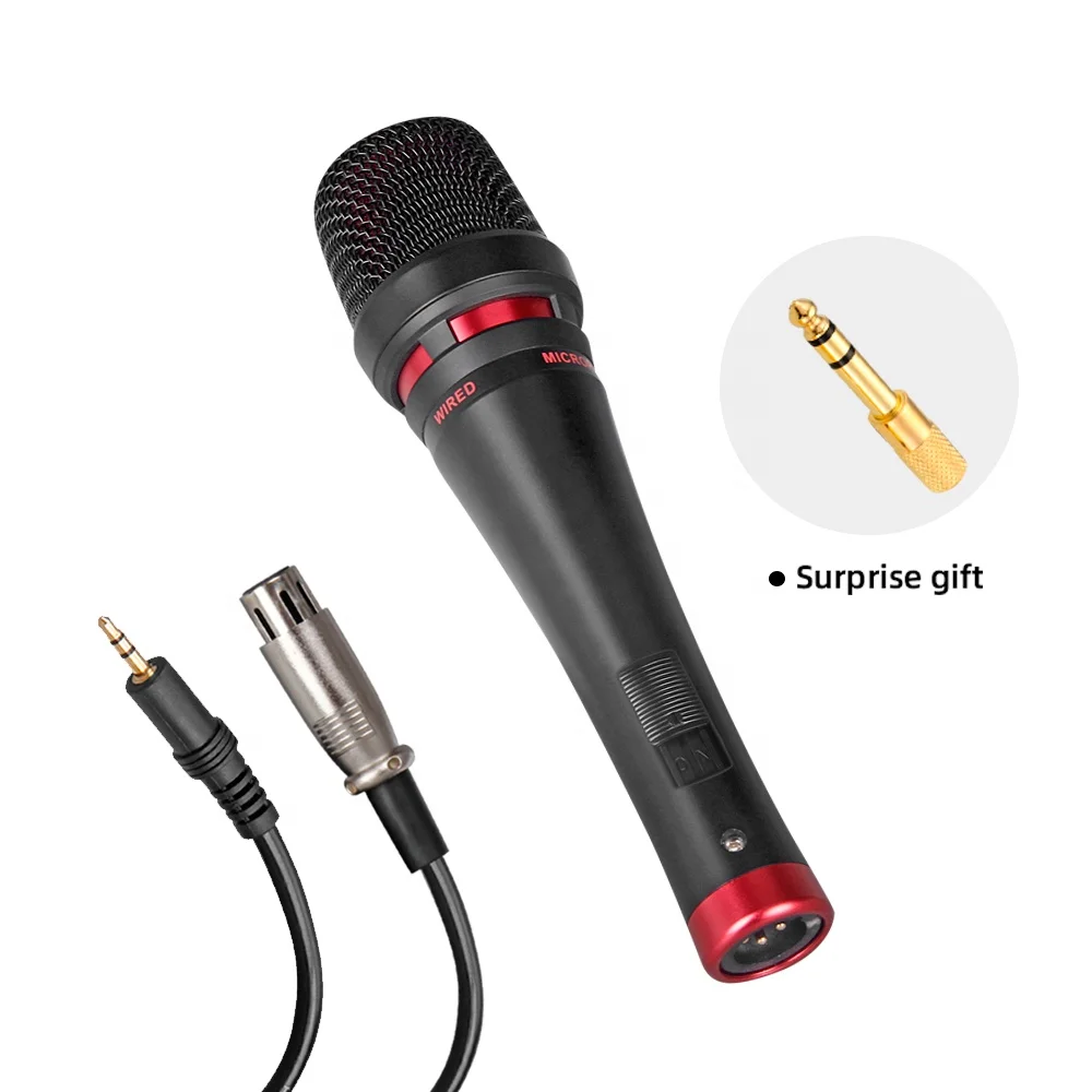 Debra Audio DH-55 Top Quality Wired Handheld Vocal Microphone Condenser/dynamic Black Ce Wireless Sm 58 Wired Microphone CN;GUA