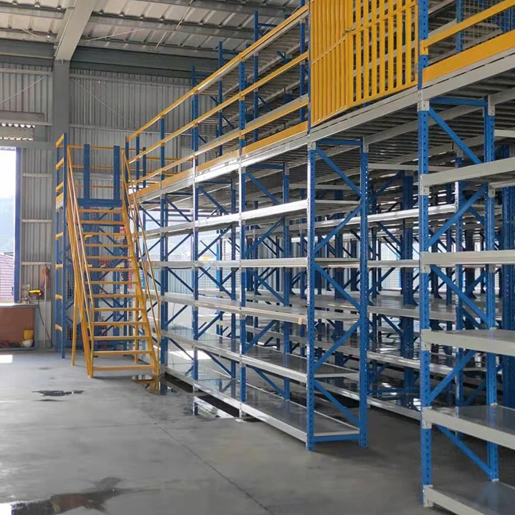 Factory hot sale multi-tier racking with stairs