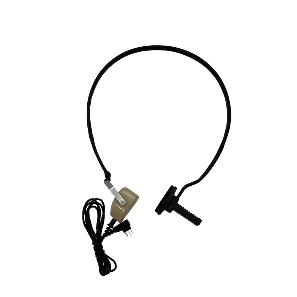 3-Pin Bone Conductor Vibrator Headsets with High Quality Headband for Hearing Aid System
