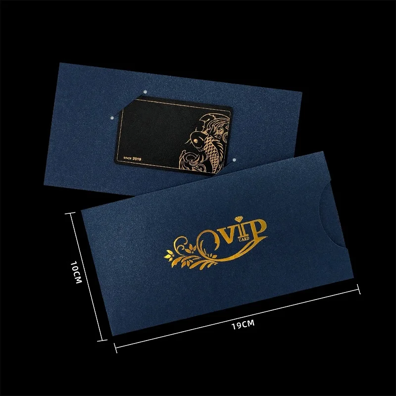 Custom Hotel Room Key Card Paper Envelope Wholesale Small Paper Envelops Business Card and Envelope Set