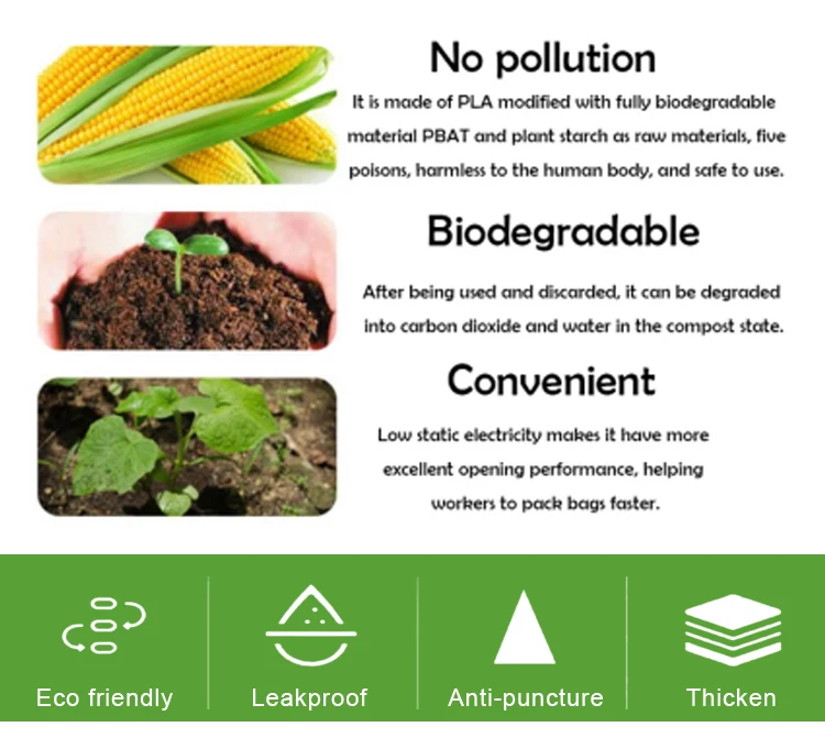 Panic Buying Wholesale  Eco-Conscious Mailing Compostable Poly Mailer Bags with Handle for Sustainable Shipping