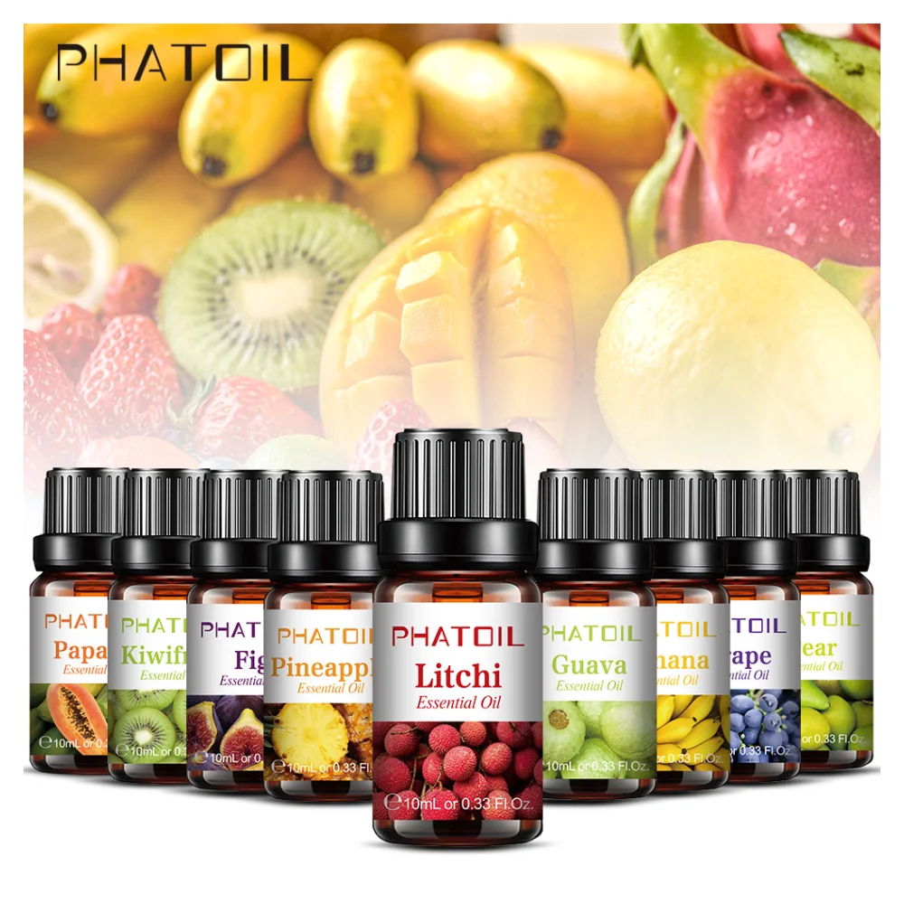 10 мл phatoil тропические фрукты сладкий аромат эфирное масло концентрированные ароматические масла парфюмированные масляные ароматы