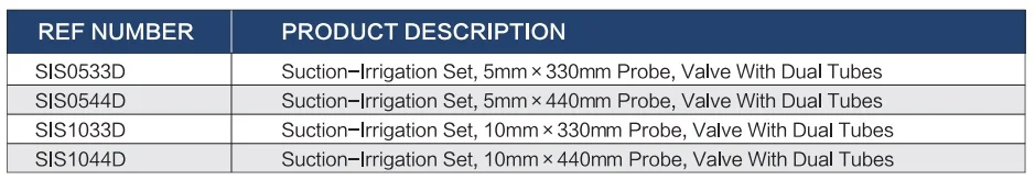 Good quality laparoscopic suction-irrigation tube pump tubing Surgical Suction Irrigator