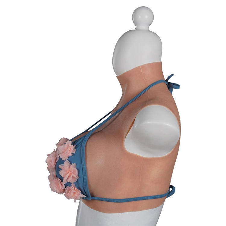 HG-4PBSTF transgenero crossdresser F cup fak boobs crossdresser bodysuit