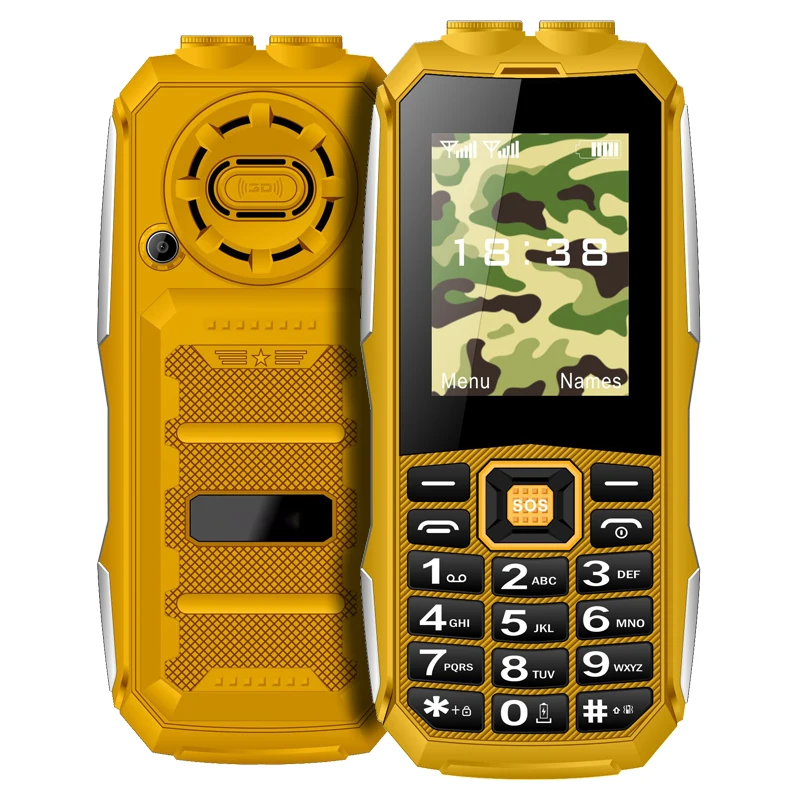 H7 2.4inch Big Battery Loud Speaker Dual SIM GSM Mobile Phone with Power Bank Function