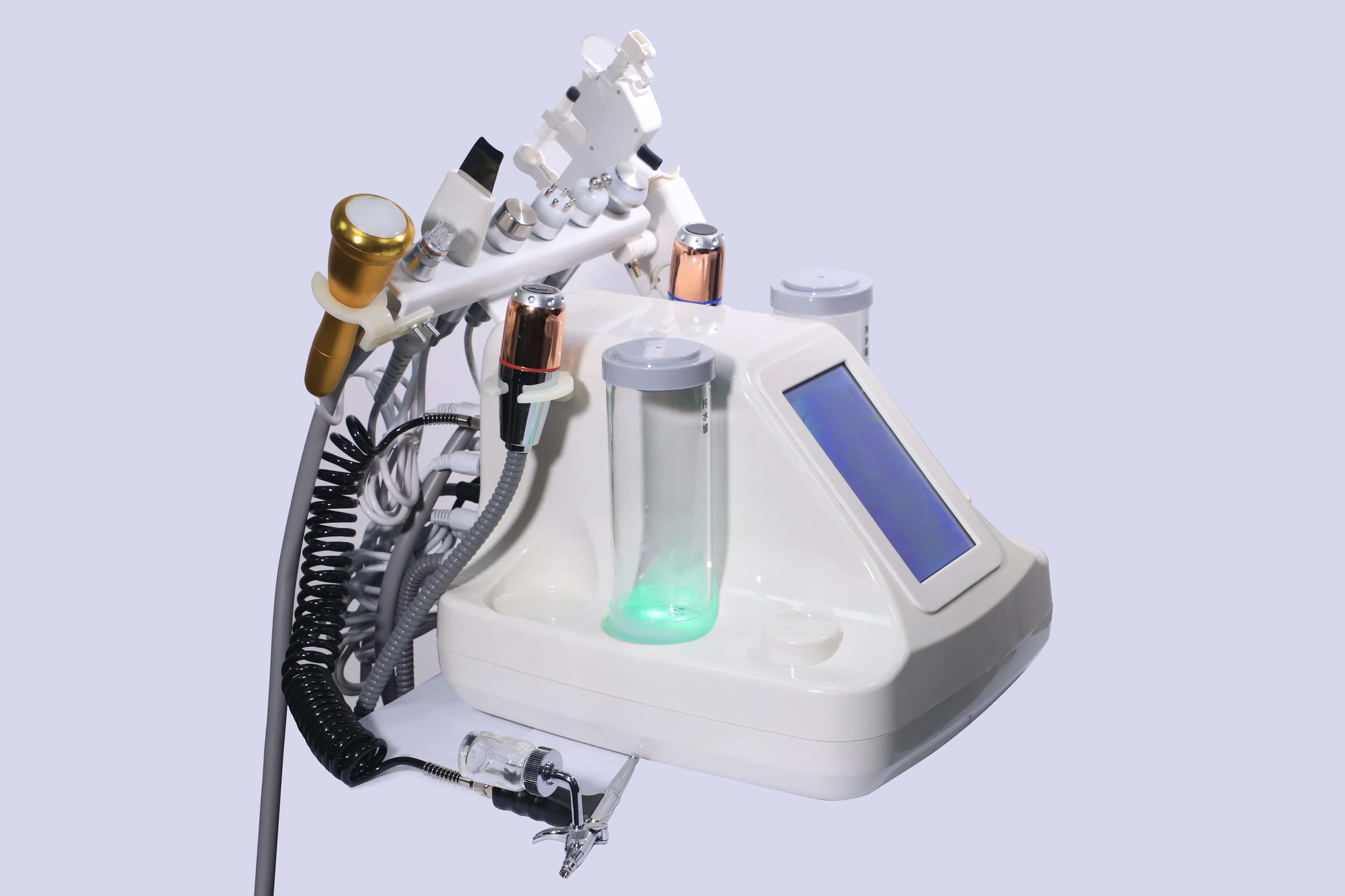 Новинка 12 в 1 Малый пузырьковый выбор без иглы инъекционный косметический пистолет для мезотерапии без необходимости