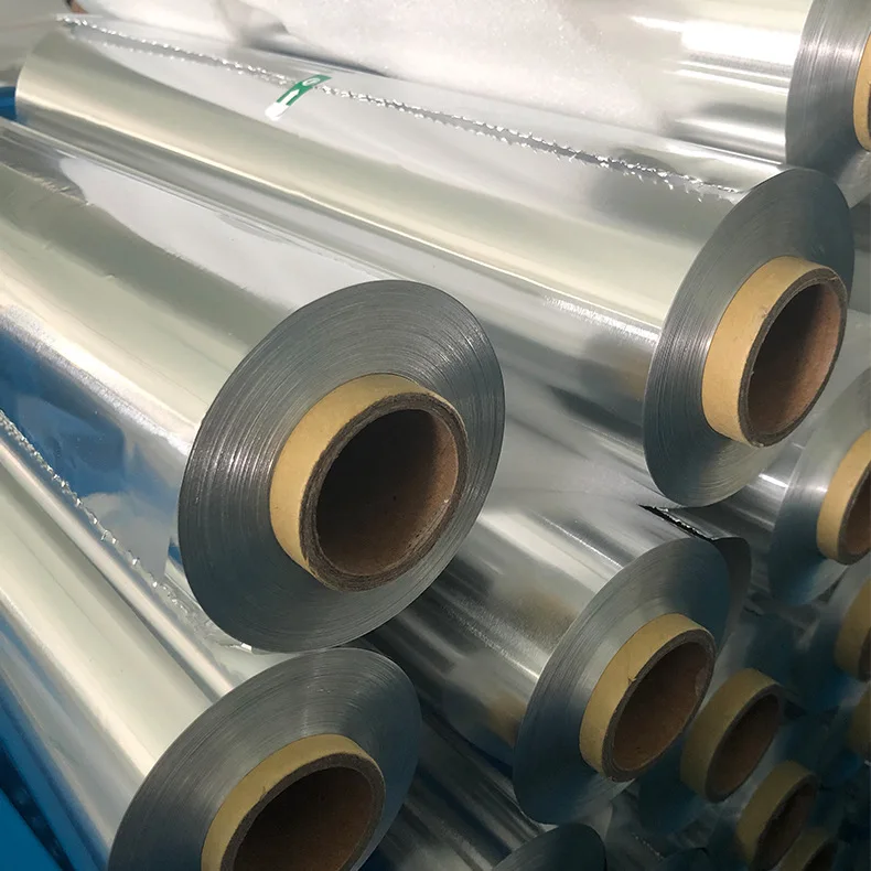 Good Quality 8011 Aluminum Foil Roll Food Grade 35 Micron In Jumbo