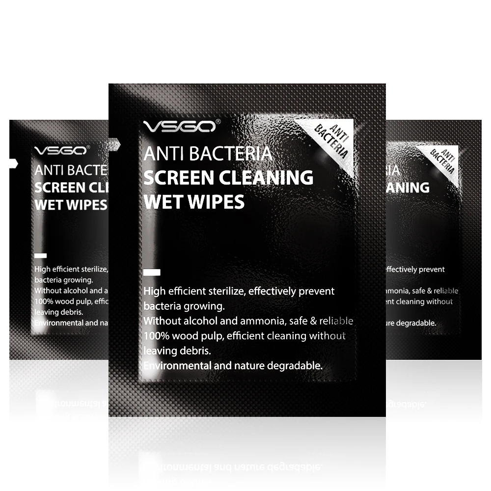 Disposable Mobile Phone Wet Clean Paper Single Package Lens  Wet Paper  Package Screen Kit