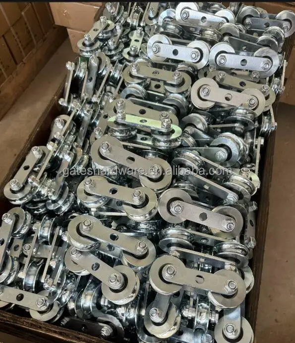 Banana Hanging Roller wheel trolley Banana Pulley with single or double bearings