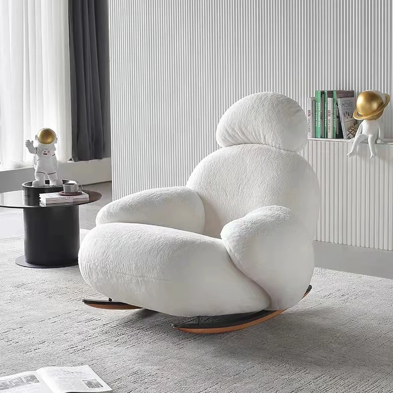 Modern Classic Sleeping Leisure Chair Home Furniture Single Sofa Rocking Chair