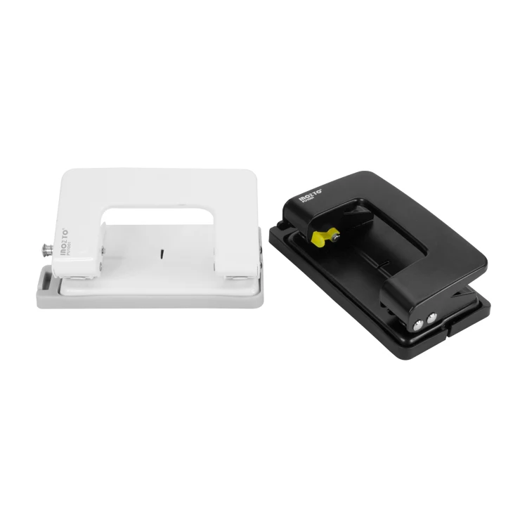 Customized high quality 2 hole metal puncher office craft paper labor saving puncher manual puncher