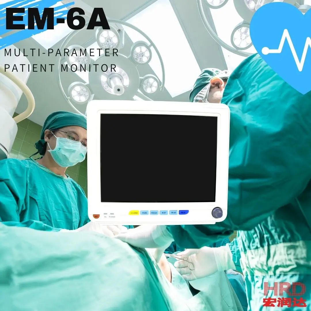 Монитор для пациента icu 15 дюймов монитор медицинское оборудование HRD