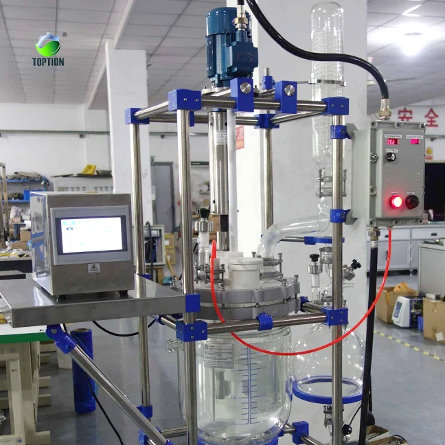New material Synthetic Extraction Reactor with ultrasonic homogenizer