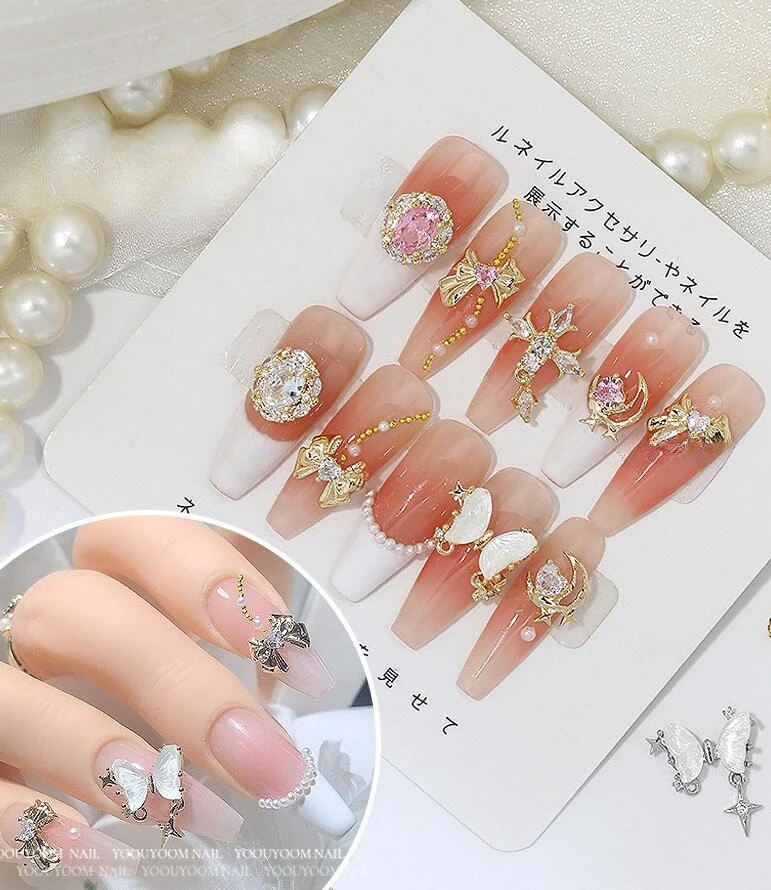 New Arrival 3D Shiny Nail Zircon Rhinestones Luxury Nail Decoration Diamonds Nail Beauty Design Charms for DIY Women Girls