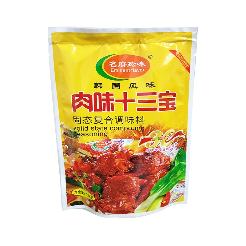 Оптовая продажа порошок для мясного вкуса Корейская Смешанная мясная приправа приготовления приправ