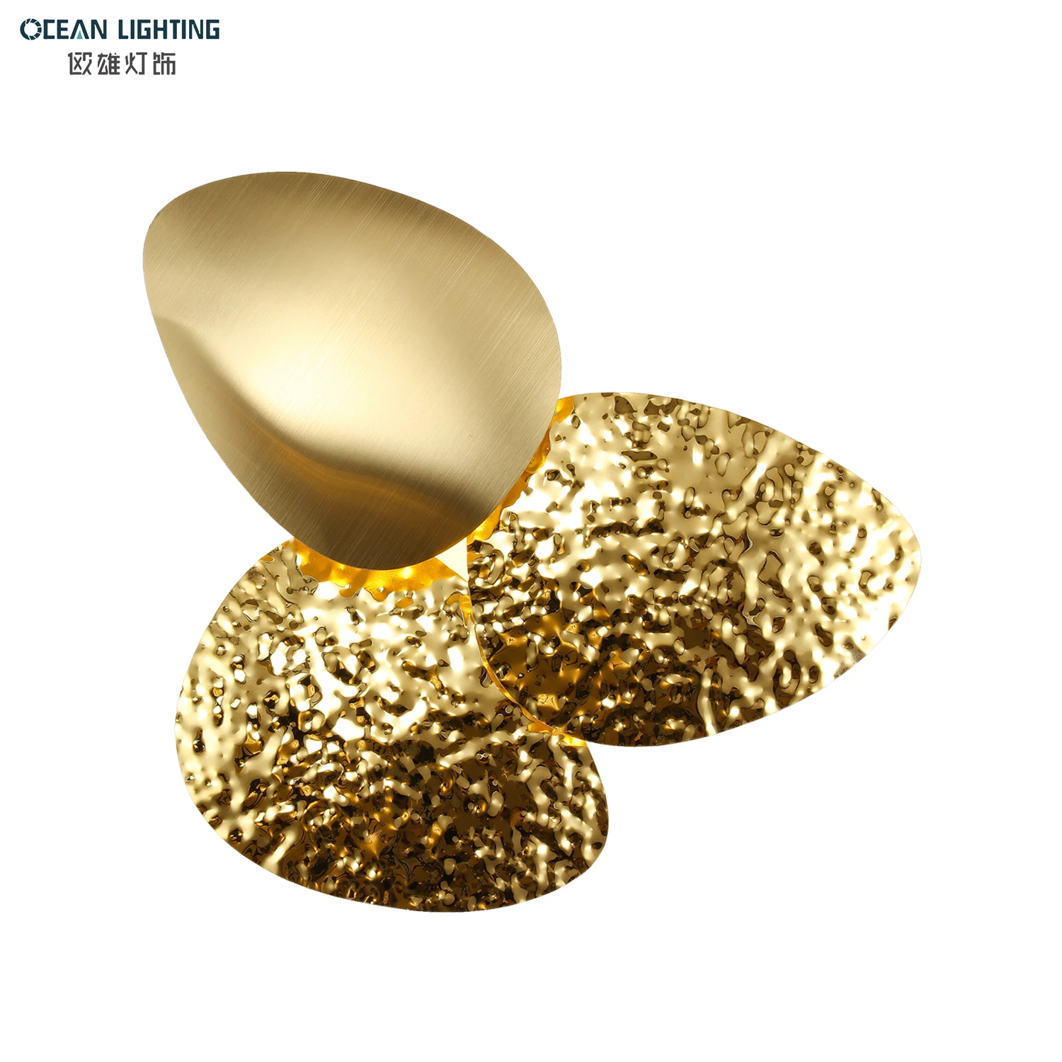 
Nordic Golden Bedroom Corner Interior Wall Lamp Fixture Crytstal Luxury LED Modern Wall Lamp Lighting 