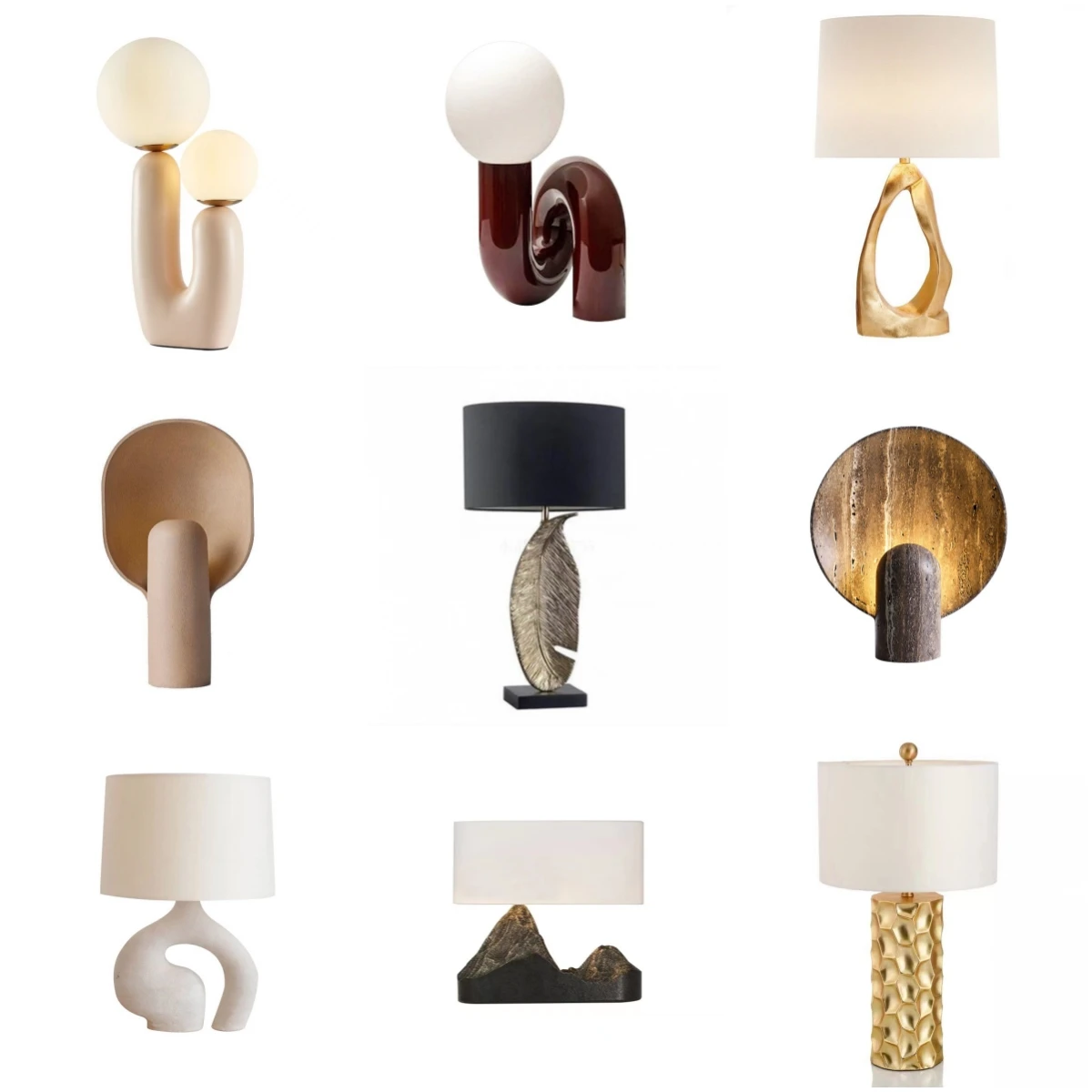 Modern Resin Interior Design  unique Table Lamp for Children for Bedroom desk light