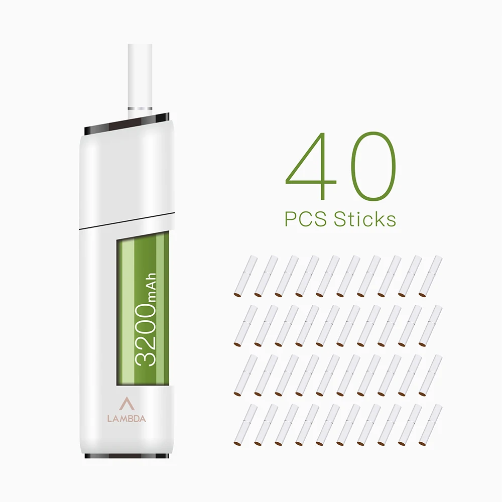 
Factory Price Heat No Burn Device LAMBDA CC OLED Tobacco Heated Tobacco Heating Device Not Burn Device 