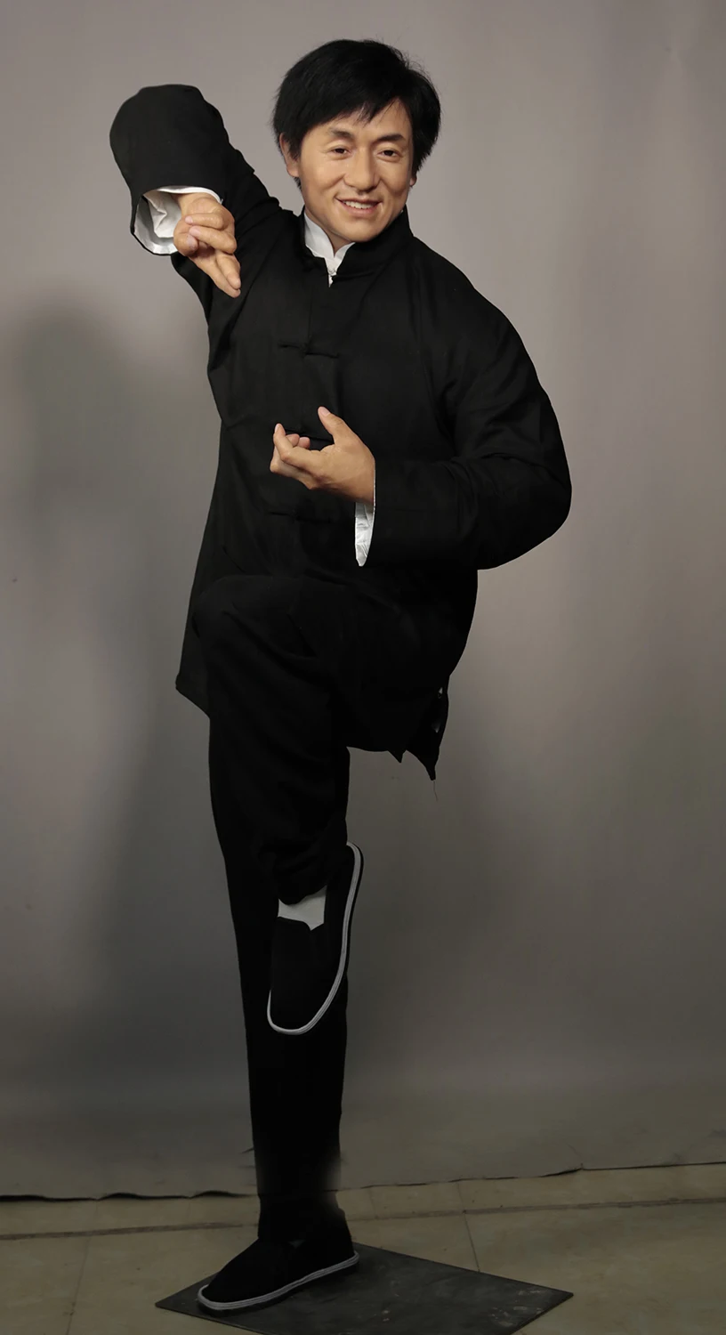 Famous Celebrity Chinese Actor Life Size Wax Figure For Sale