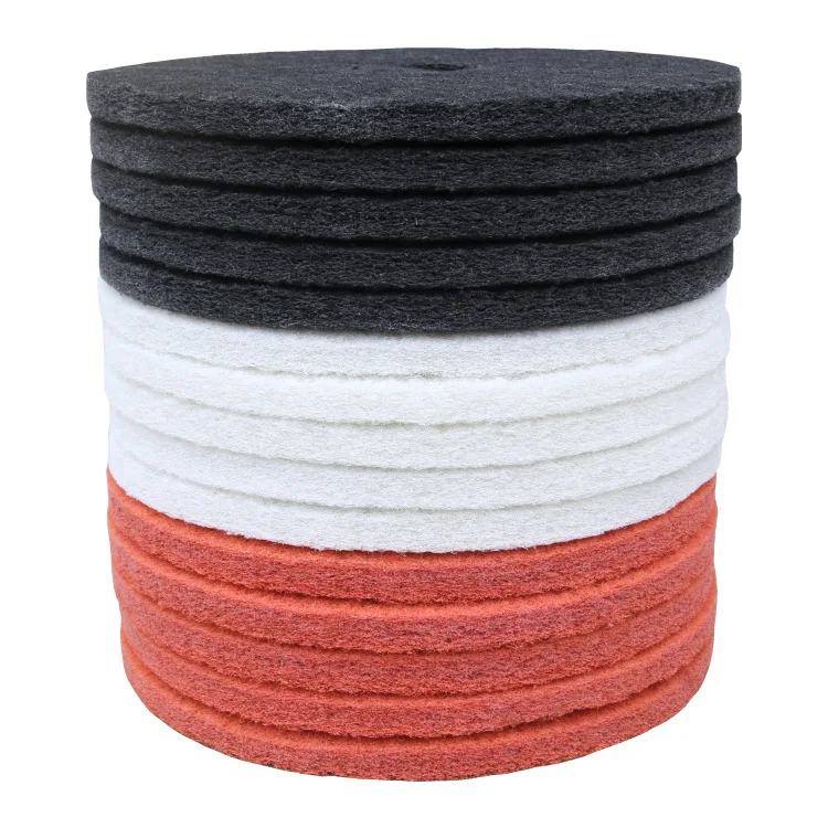 17 inch scouring Polishing Pads for Marble Granite PVC wood waxing floor Clean pad