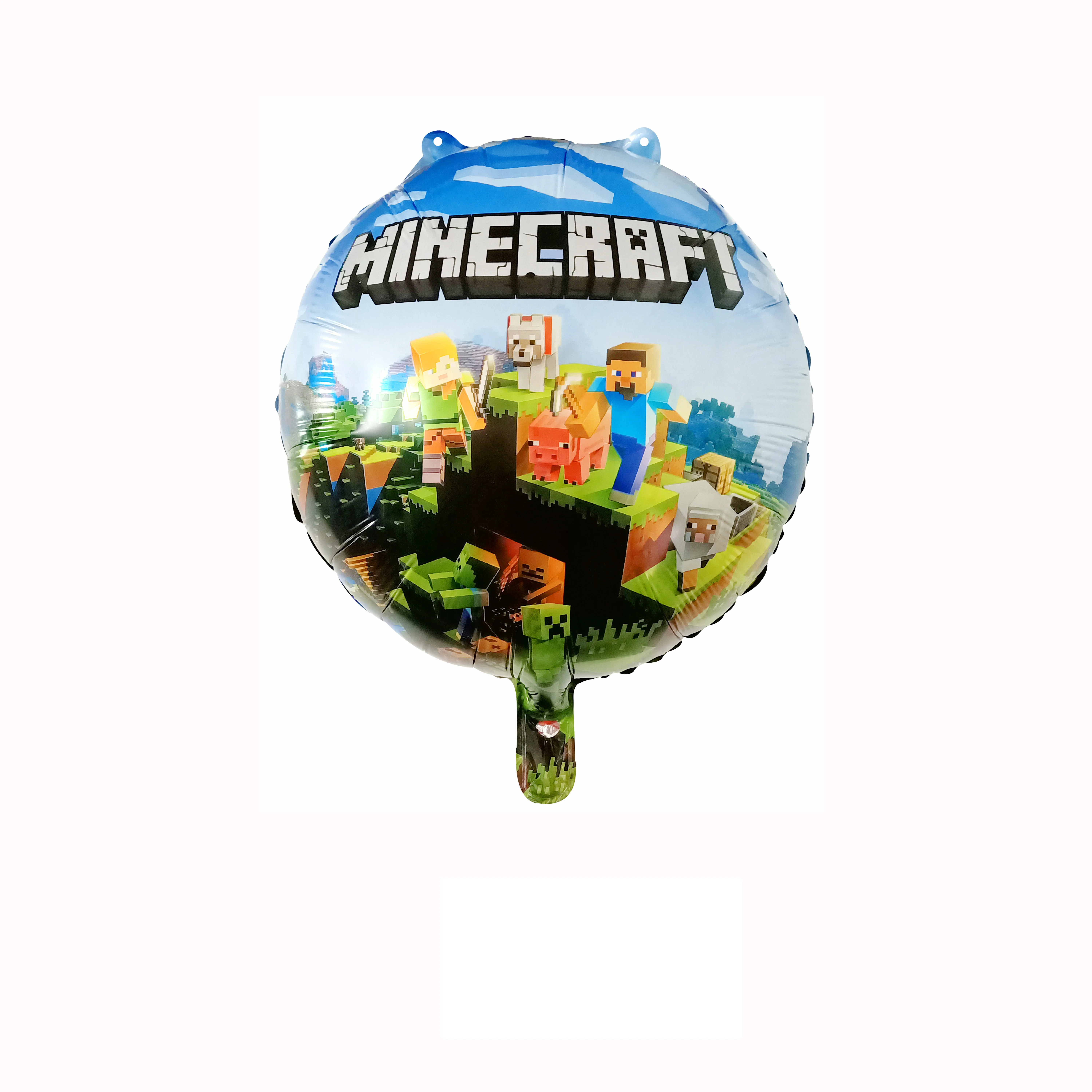 minicraft plug game theme birthday party  decoration  Fall Guys balloons party supplies