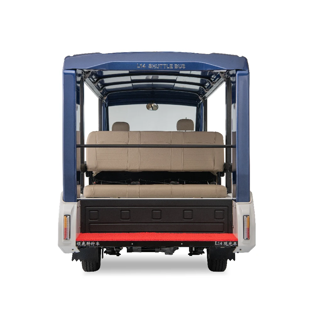 LEROAD экскурсионный автомобиль 14 мест электрический Новый энергетический литиевый аккумулятор живописной местности автобус микроавтобус