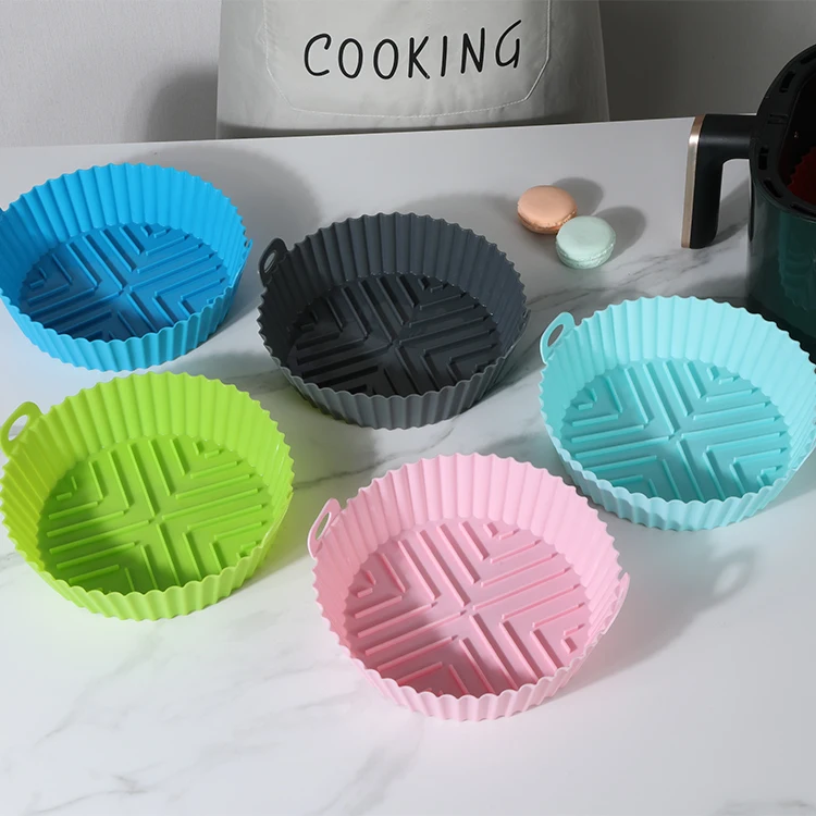 Air fryer silicon Glue Pan Fryer Baking pan French fries Silicone pad