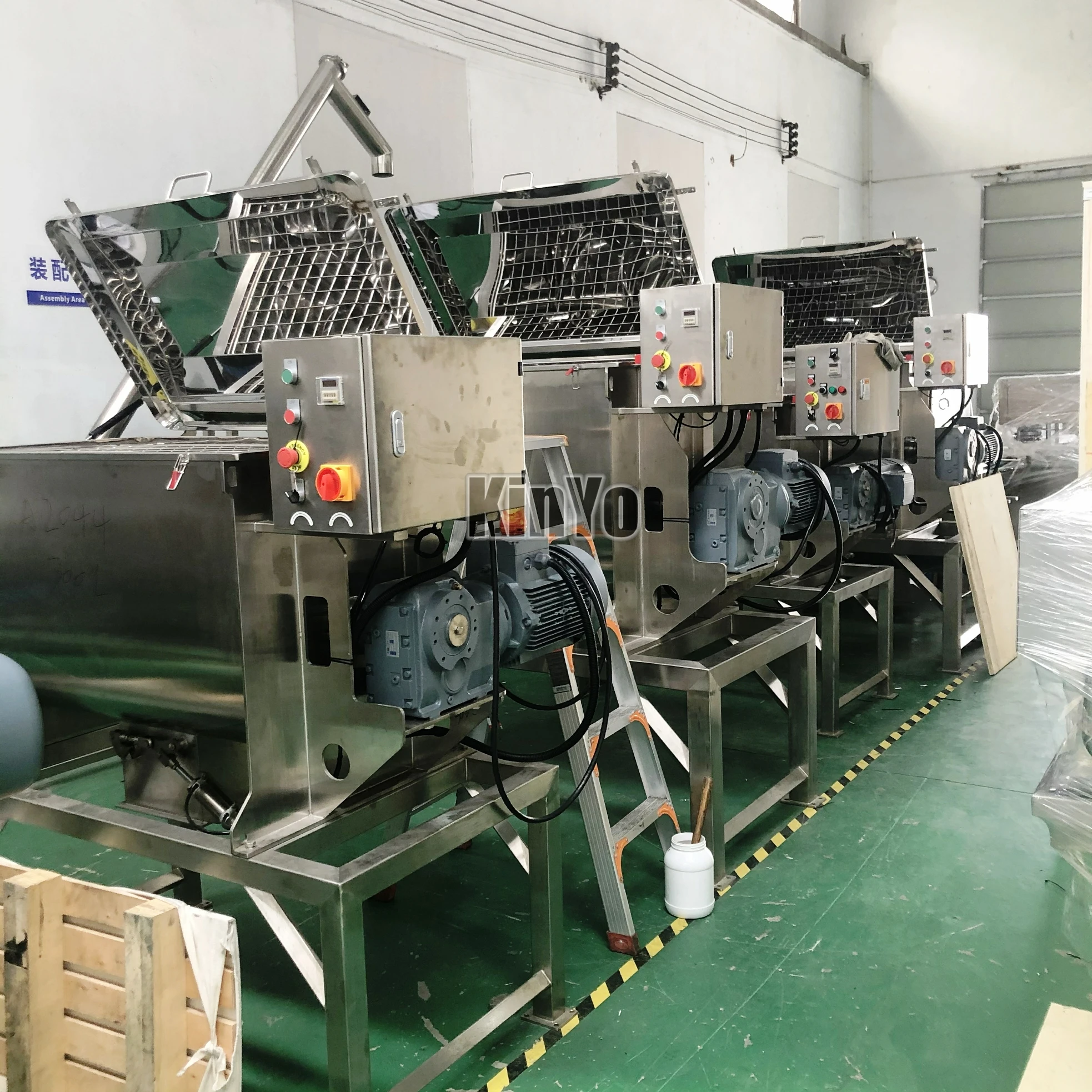 Factory Direct Sales Stable Performance and Durable All Stainless Steel 304 Chemical Powder Mixer for wheat flour powder